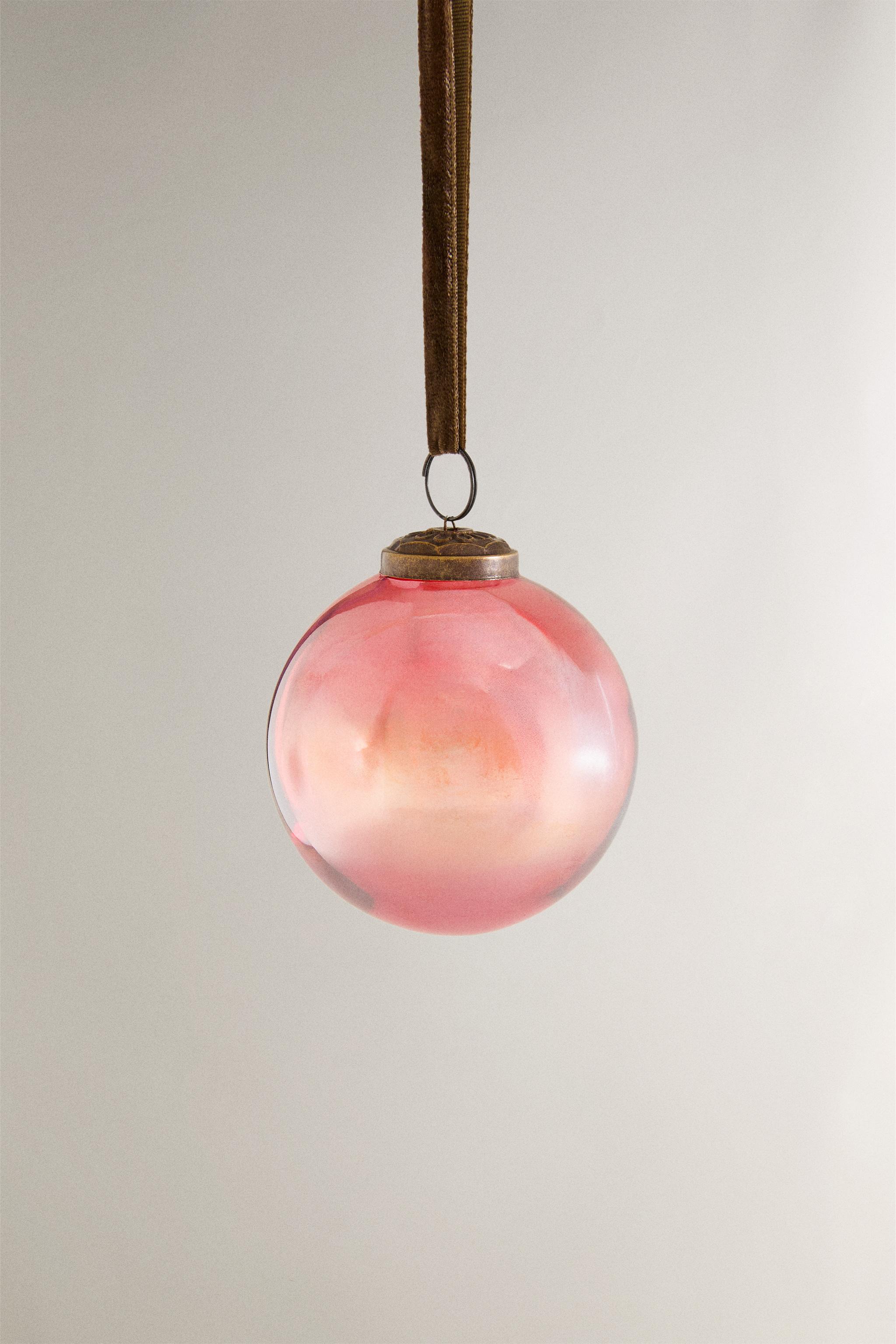 TRANSPARENT BALL CHRISTMAS TREE DECORATION